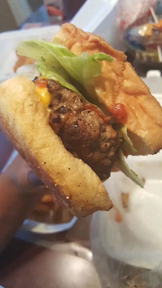 1 4 Cheeseburger Combo